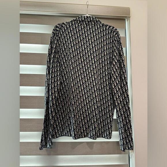 Dior Black and White Patterned Overshirt - Picture 3 of 4